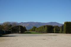 Garden at Reggia di Venaria Reale in Turin