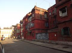 Bow Barracks building in Calcutta