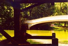 Bow Bridge in Central Park, New York