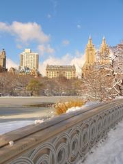 Bow Bridge in Central Park, New York City