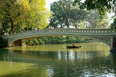 Bow Bridge in Central Park, New York City