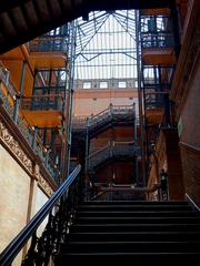 Bradbury Building interior 1893