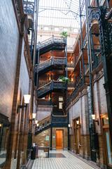 Lobby at the Bradbury Building