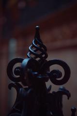 Bradbury Building interior in Los Angeles, California