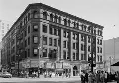 Bradbury Building Northwest corner elevation