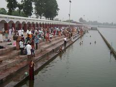 Brahmasarovar tank in Kurukshetra, Haryana