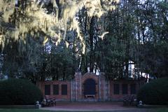 scenic view of Shakespeare Garden with a variety of colorful flowers