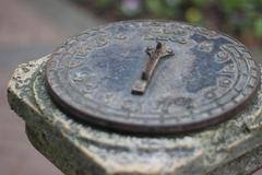 Sundial in Shakespeare's Garden, San Francisco