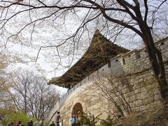 Daesumgmun gate at Bukhansan Mountain in Seoul, South Korea