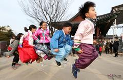 Jeongwol Daeboreum celebration at Namsangol Hanok Village, Seoul