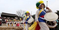 Jeongwol Daeboreum celebration at Namsangol Hanok Village, Seoul