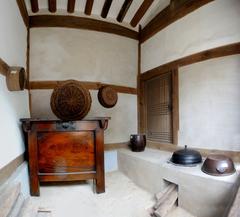 Traditional Hanok kitchen in Namsangol