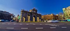 Puerta de Alcalá at Pc de la Independencia in Madrid