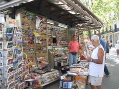 newsstand in Madrid in 2006