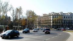 Street in Madrid, Spain