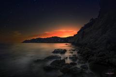 Night colors at Anthenors, Provence, France