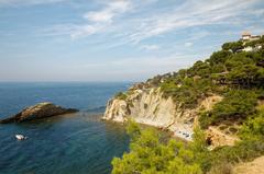 Calanque des Anthénors at Côte Bleue, Ensuès-la-Redonne