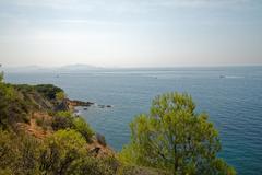 Côte Bleue in Ensuès-la-Redonne seaside view