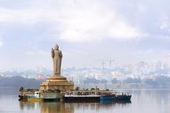 Buddha Statue at Hussain Sagar