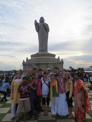 Lord Buddha statue Hussain Sagar Lake