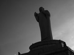 Gautama Buddha Monolith in Hyderabad, India