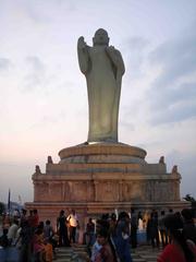 Buddha statue at an ASI monument