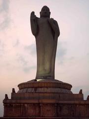 ancient Buddha statue at ASI monument