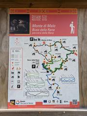 Information board on the Paths of the Frog in Monte di Malo