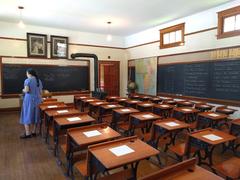 Schoolroom at Burnaby Village Museum