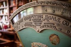 The Computing Scale Company scale in Burnaby Village Museum