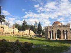 Dafni Monastery external view