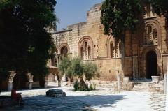 Monastery of Dafni in 1991