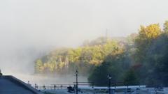 foggy Entrance Bay in Ottawa