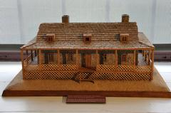 Model of Lt. Col. John By's house from 1826-1832