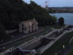 The Bytown Museum, Rideau Canal locks, and Ottawa River