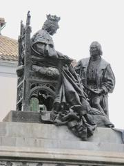 Monument to Christopher Columbus by Mariano Benlliure in Granada