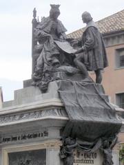 Monument to Queen Isabel and Columbus in Granada