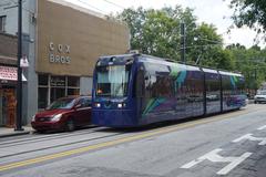 Atlanta Streetcar at Martin Luther King Jr. National Historic Site