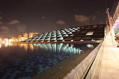 Bibliotheca Alexandrina at night