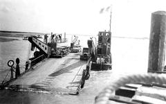 Bac de La Tremblade ferry at La Cayenne, France