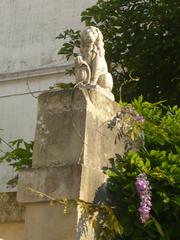 Decorative element on Place Chasseloup-Laubat in Marennes