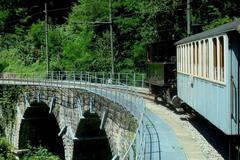 Viaduc de la Baye de Clarens in summer