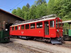 RhB ABe 4/4 35 Swiss train