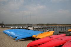 Boats for rent at lake Stootersplas