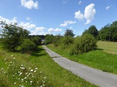 Former walking and bicycle path under Motorring 3 in Rødovre, Copenhagen