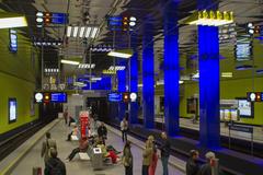 U-Bahnhof Münchner Freiheit in Munich, Germany