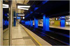 U-Bahn Münchner Freiheit station in Munich