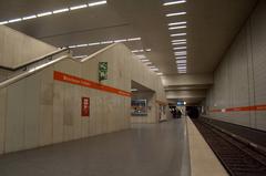 Munich subway station Münchner Freiheit