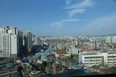 Skyline of Gwangjin District in Seoul