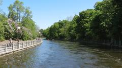 Rideau Canal in Ottawa, Ontario, Canada